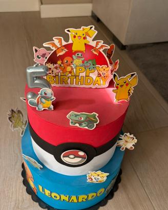 Torta scenografica pokemon