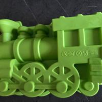 stampo silicone torte forma treno bambini cucina