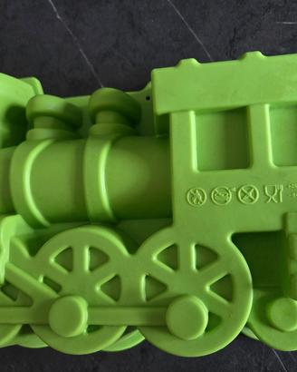stampo silicone torte forma treno bambini cucina