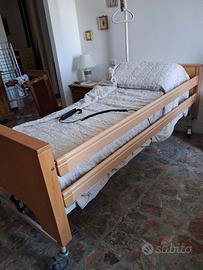 letto da degenza elettrico a tre snodi