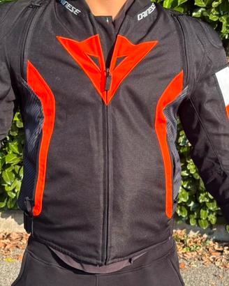 GIACCA MOTO DAINESE  CON PARASCHIENA INCLUSO