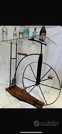Tavolo bicicletta vintage