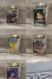Lotto Pokemon BGS ( 232 , 233 , 238 , 203, 234 )