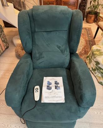 PoltronaElettricaElevabile,Reclinabile a 2 motori