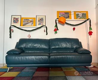 Divano in pelle