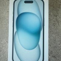Scatola iphone 15 blue 128gb