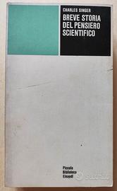 Breve storia del pensiero scientifico, C. Singer