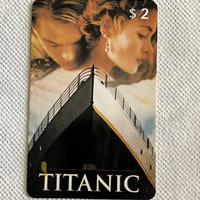 Scheda telefono USA 1997  film Titanic Di Caprio