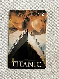 Scheda telefono USA 1997  film Titanic Di Caprio