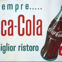 Poster Pubblicitario Sisar Milano - COCA COLA