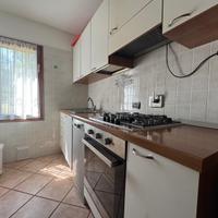 Cucina lineare con tutti gli elettrodomestici