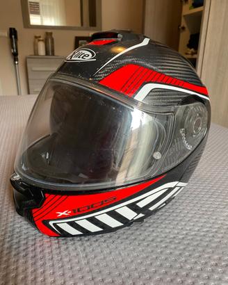 Casco moto modulare x-lite ultra carbon taglia s