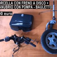 Forcella Freno a Disco con Manubrio - Bauletto Px
