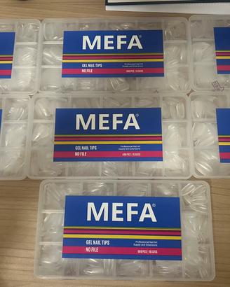 7 confezioni tips unghie gel 600pz