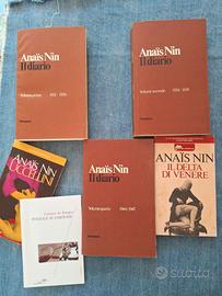 Lotto Anaïs Nin – 5 libri + Pugnali di garofani