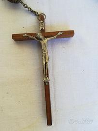 crocifisso gigante vintage