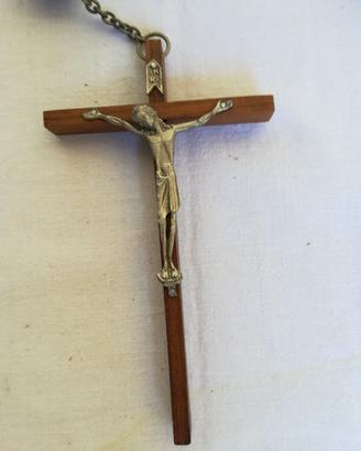 crocifisso gigante vintage