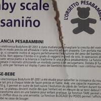 Bilancia pesabambini Laica Bodyform