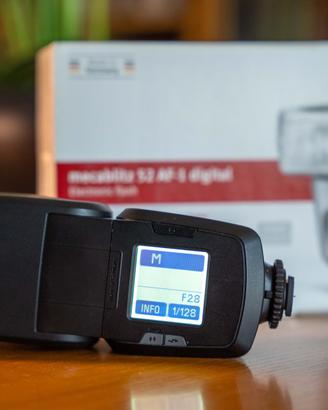 Flash Metz 52 AF-1 digital per Sony + scatola