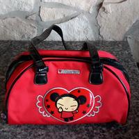 Borsetta Pucca&Garu Hello Kitty rossa per bambina
