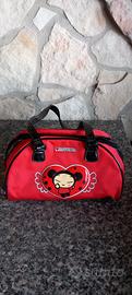 Borsetta Pucca&Garu Hello Kitty rossa per bambina