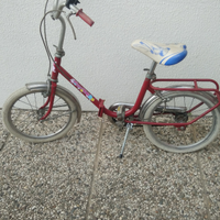 Bicicletta tipo Graziella bambina raggio ruota 14"