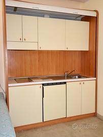 mini cucina a scomparsa per hotel b&b monolocale