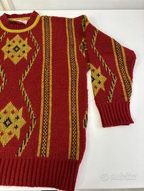 Splendido maglione uomo lana e mohair come nuovo