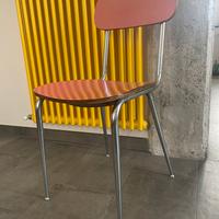 Sedia seggiola vintage industriale design anni 60