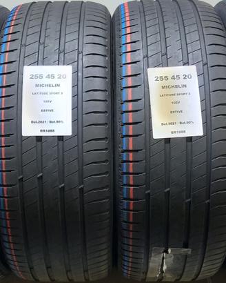 4 GOMME 255 45 20 MICHELIN BR1888