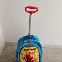 zaino marca Marvel spider-man con trolley