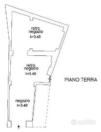 LOCALE COMMERCIALE 100mq