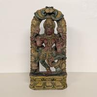 Dea Lakshmi - Scultura in Legno