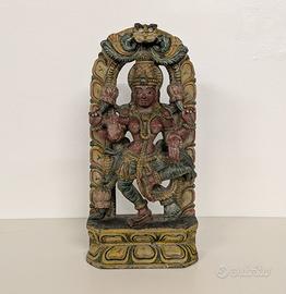Dea Lakshmi - Scultura in Legno
