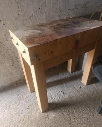 Ceppo in legno per carne