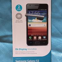 2 Pellicole per Samsung Galaxy S2 I9100 Plus I9105