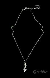 Collana Ephimera Gioielli Catena Argento Con Zama