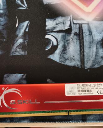 KIT RAM GSKILL DDR3 F3-12800CL9T-6GBNQ