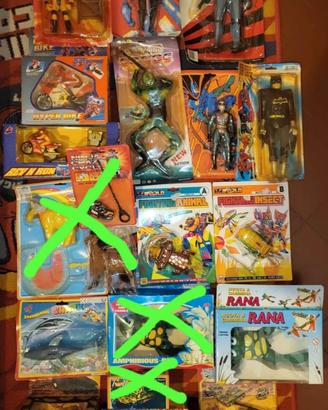 Lotto giocattoli 80/90