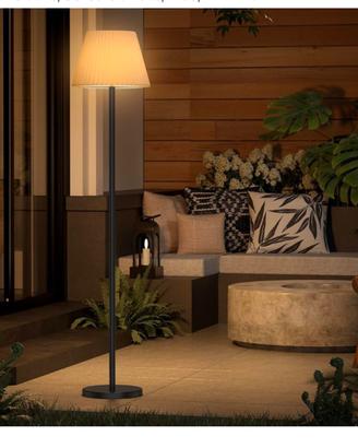 Lampada solare da terra