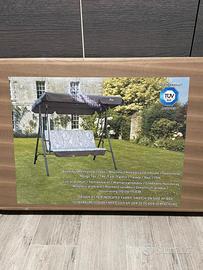 Dondolo da giardino Bali 3 posti - NUOVO