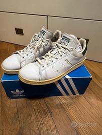Adidas Stan smith bianche e verdi