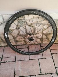 Ruote Kru disco Carbonio profilo 38 mm