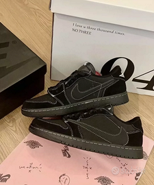 Travis Scott x Air Jordan 1 Low OG Black EU 41
