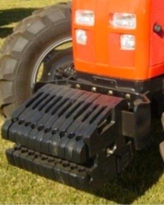 Zavorra trattore 47 kg per 7 pesi 329 piastra 50kg