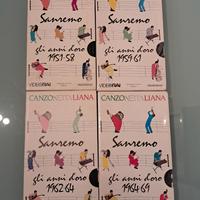 VHS Sanremo glia anni d'oro