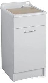 Vaschetta lavapanni "Jollywash" con mobile bianco