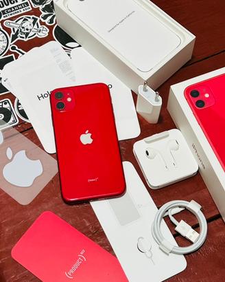 Apple iphone 11 Rosso 128gb