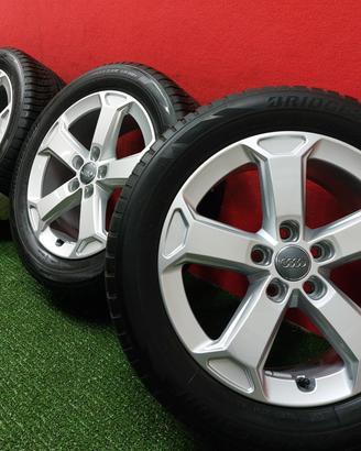 Cerchi Audi Q2 Gomme Invernali Bridgestone 215 55 