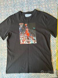 Maglietta con stampa giocatore di Basket taglia M